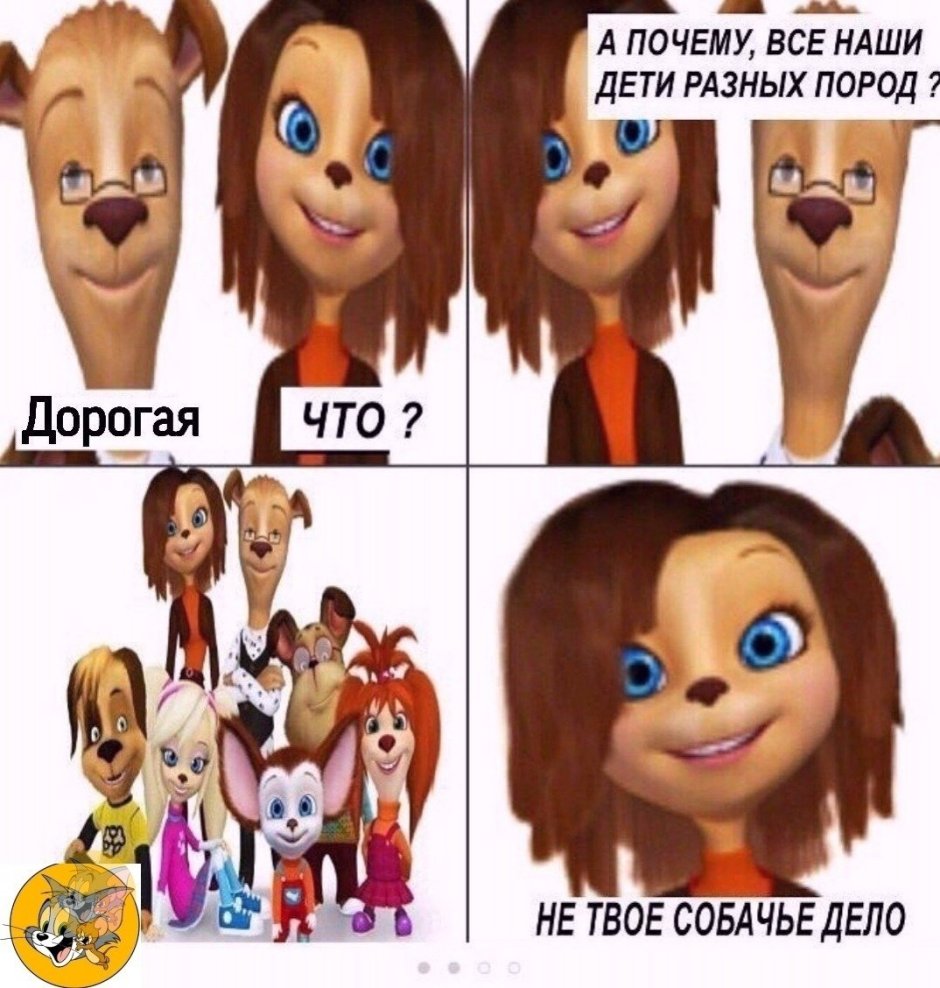 Барбоскины разные породы