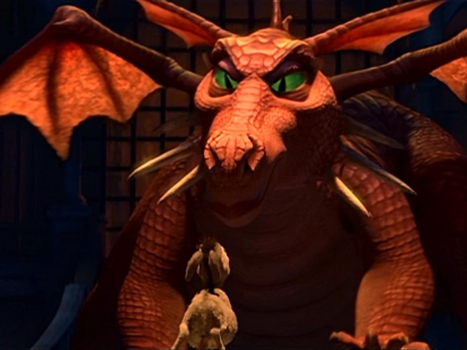 Шрек мультфильм дракониха