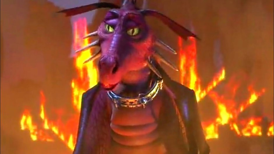 Шрек 2 дракониха