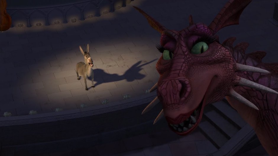 Шрек мультфильм дракониха