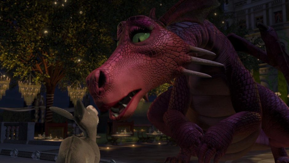 Шрек 2 дракониха