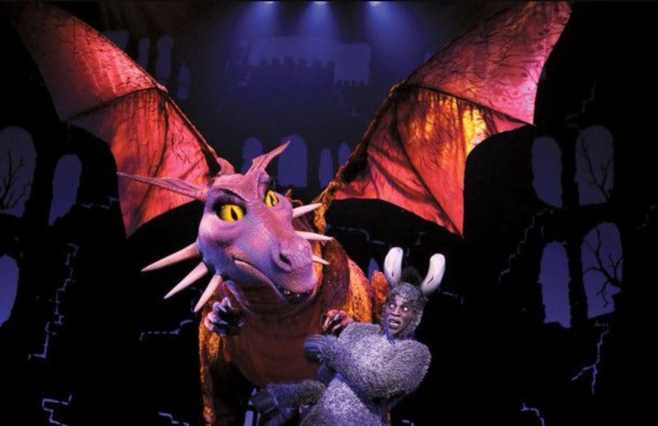 Осел и дракониха Шрек