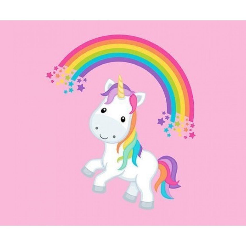 Радуга в стиле Единорожки