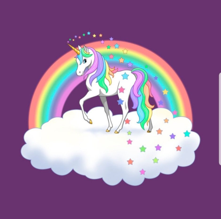 Единорог Радуга для именинника