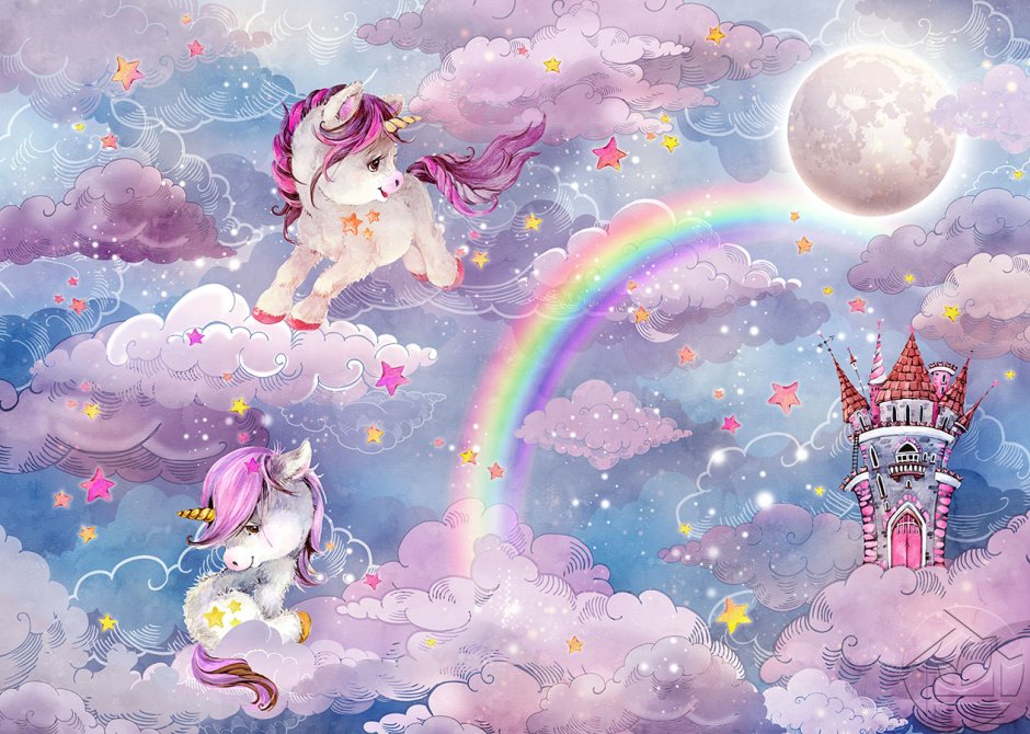 Affresco Единороги