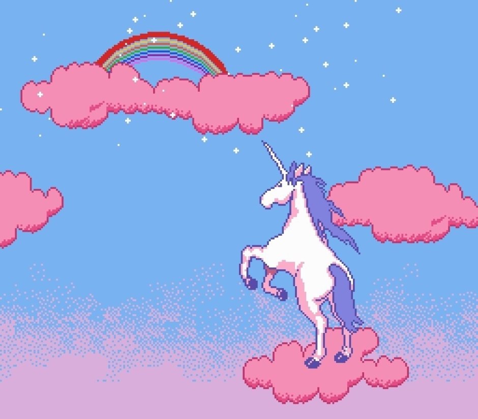 Единорог в небе