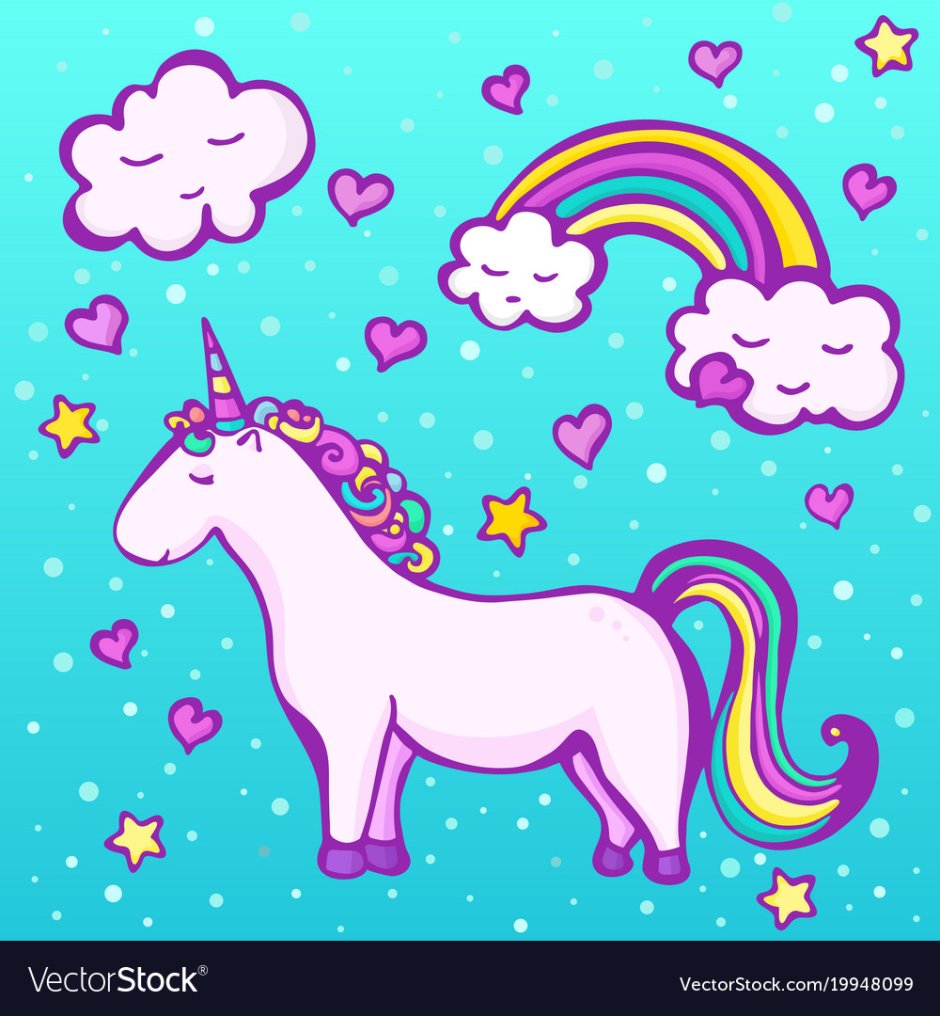 Облако Единорог поделка