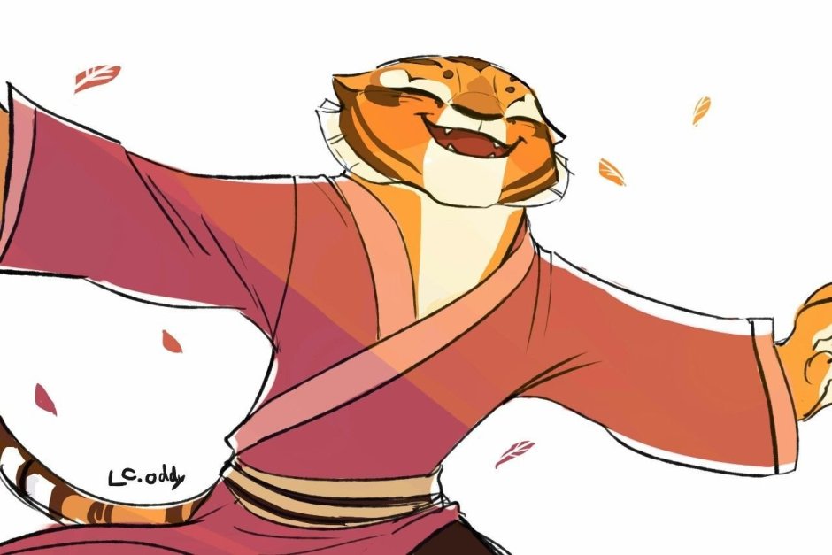 Кунг фу Панда по и гадюка