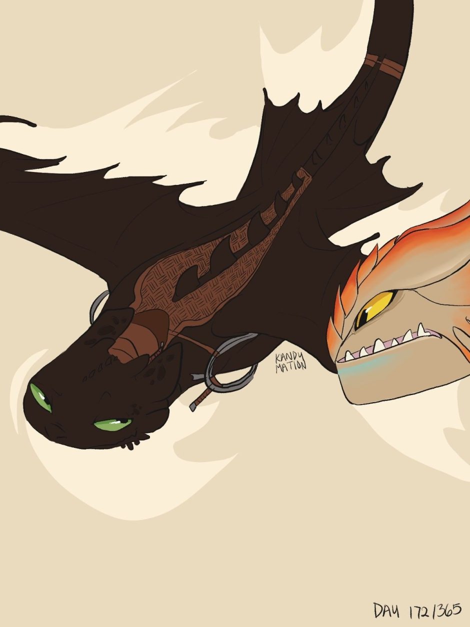 Беззубик и Грозокрыл