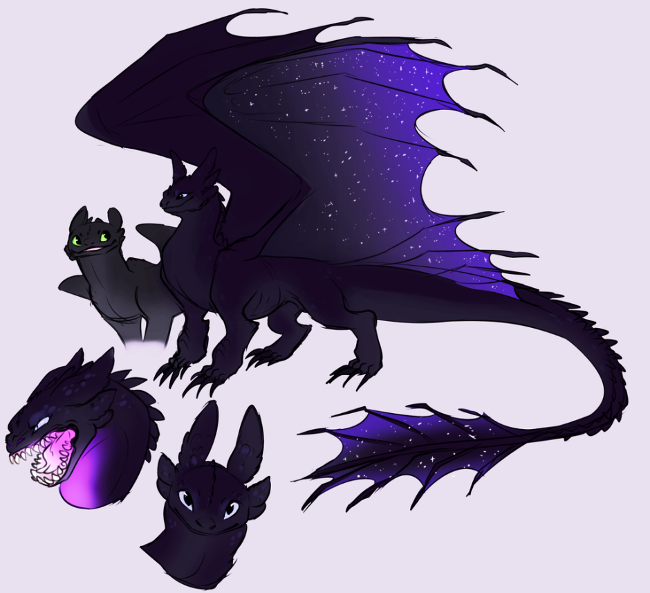 Сумеречная фурия дракон