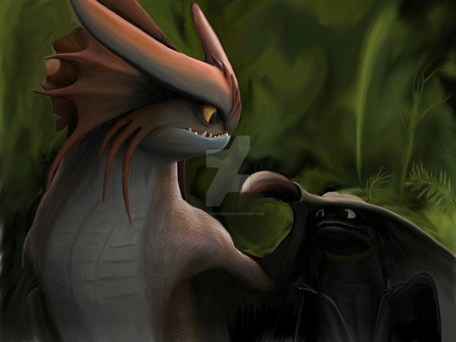 Dragon Cloudjumper x Toothless