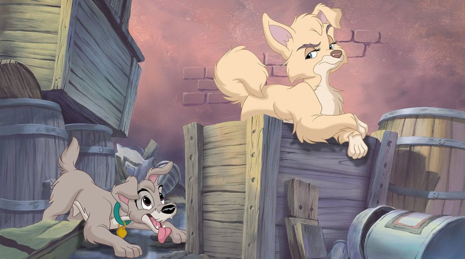 Леди и Бродяга 2 приключения шалуна Энджел