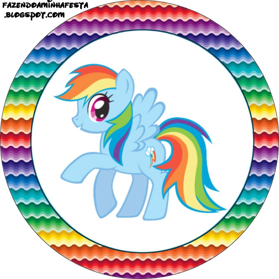 Медальки Радуга