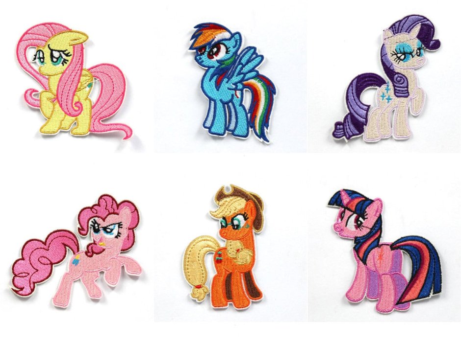 Пони на сахарной бумаге