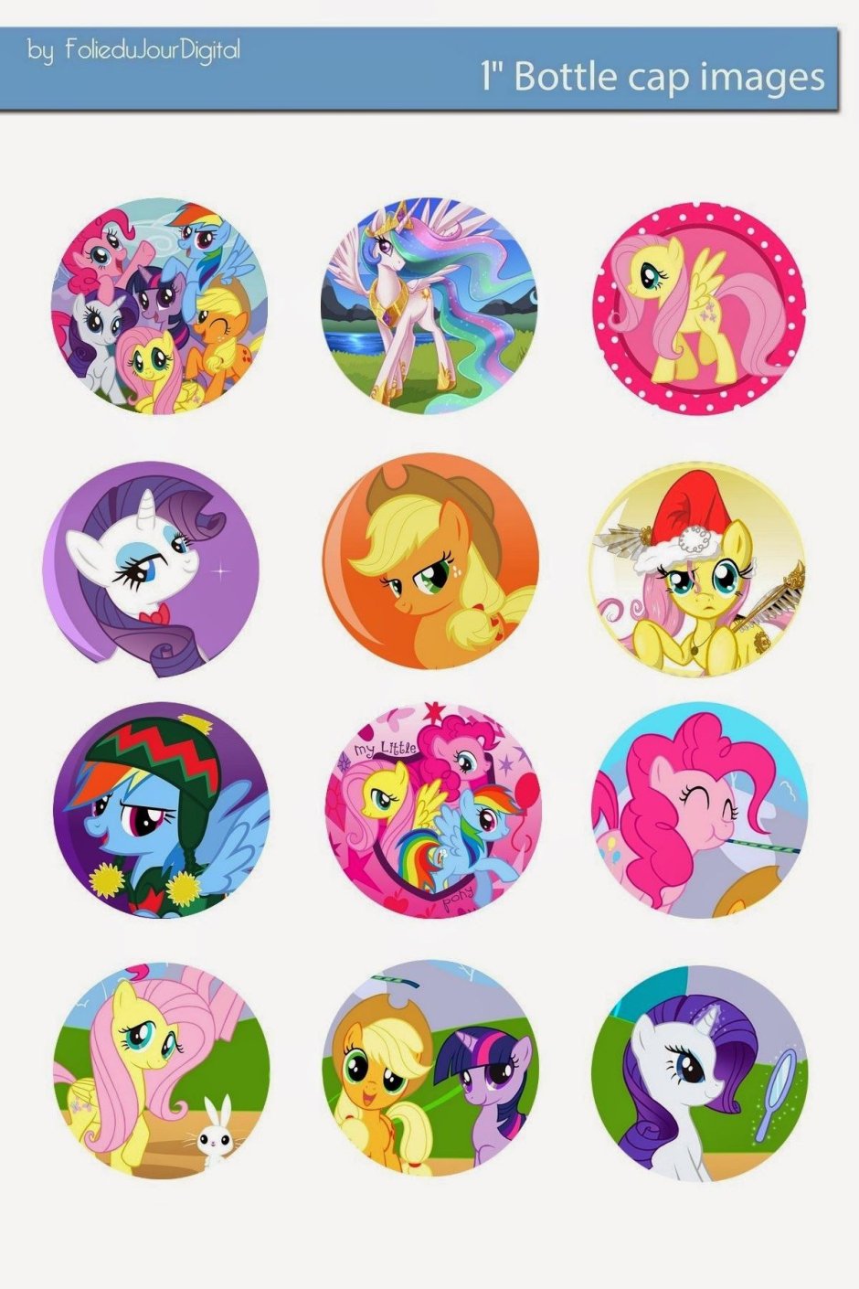 Пони для капкейков