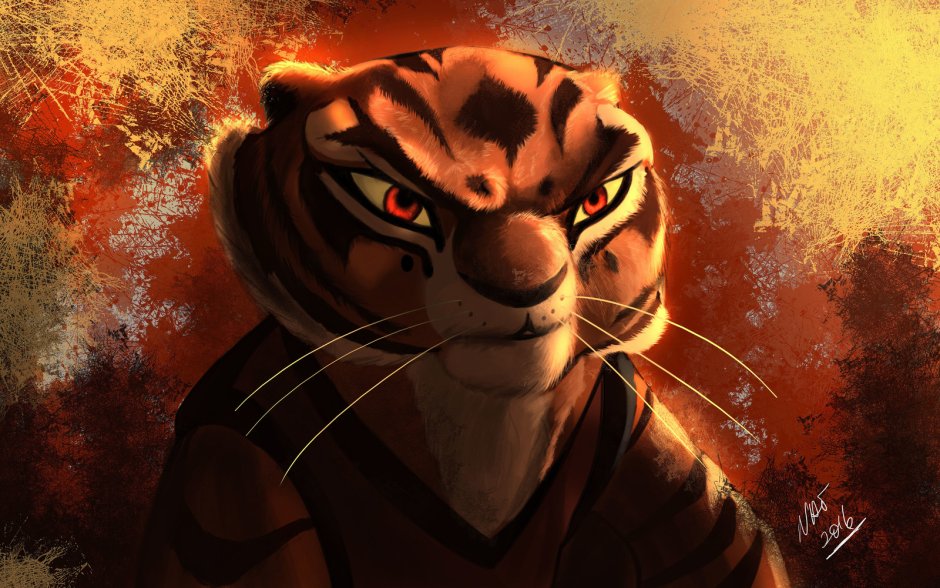 Кунг фу Панда тигрица скрины