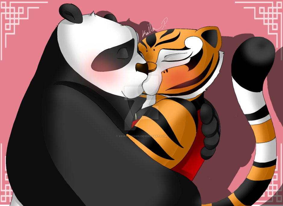 Кунг-фу Панда по и тигрица