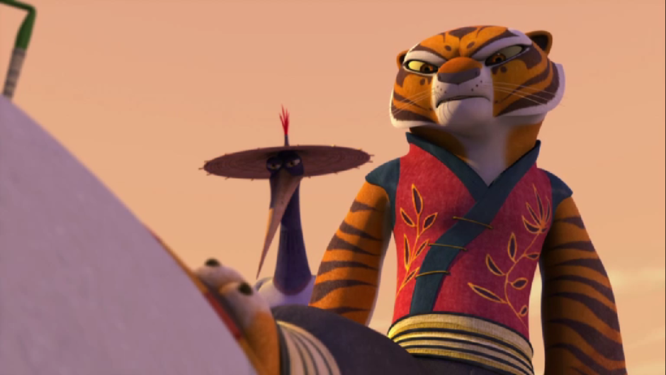 Толстая тигрица кунг фу Панда