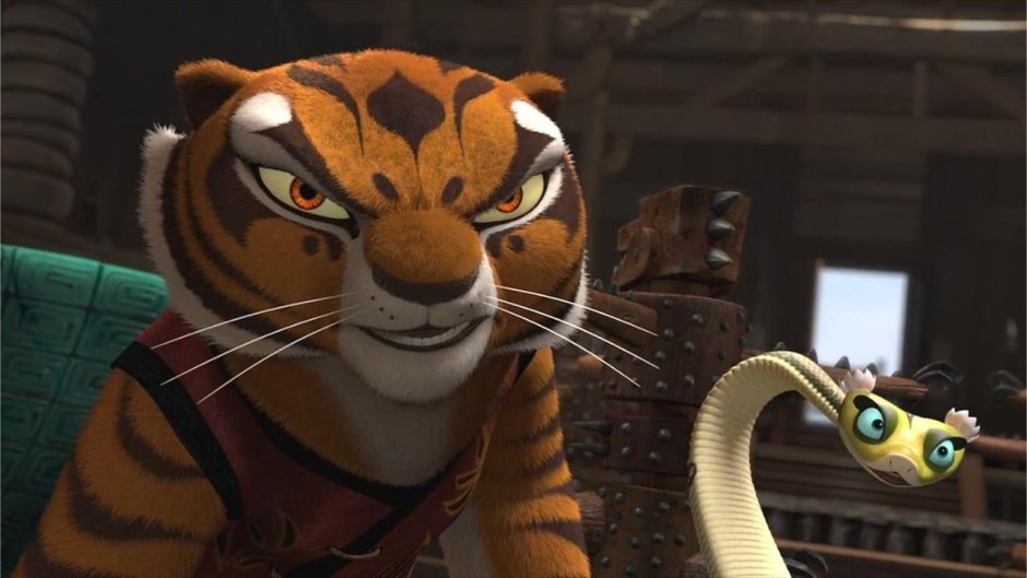 Мастер тигрица кунг фу Панда 2