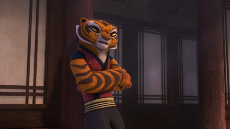 Кунг фу Панда тигрица маленькая