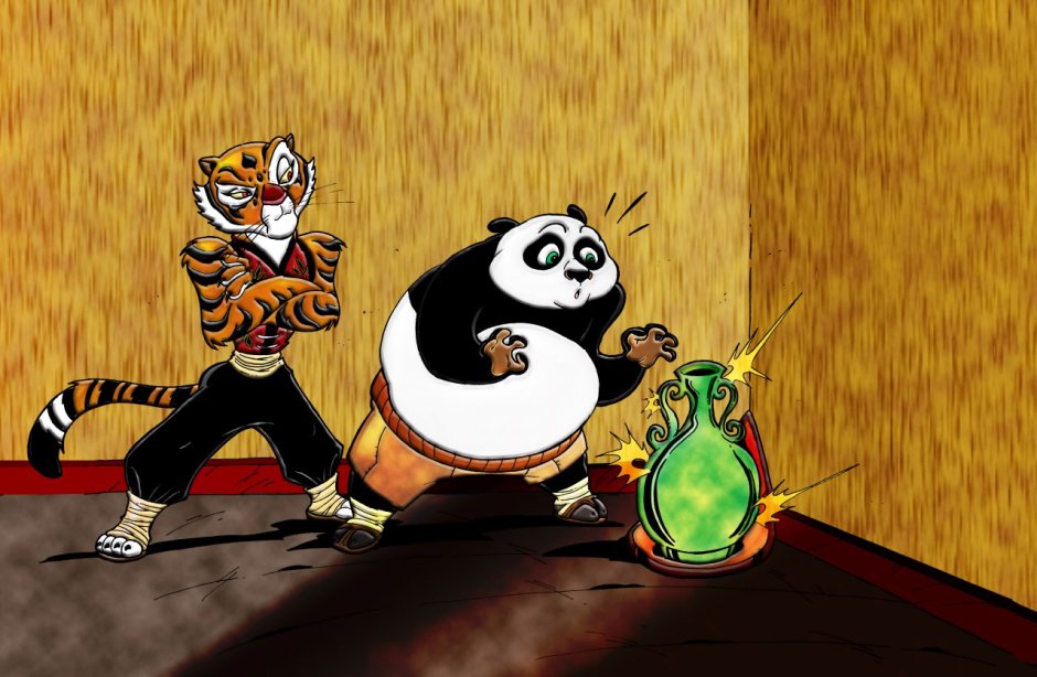Толстую тигрицу из кунг фу панды