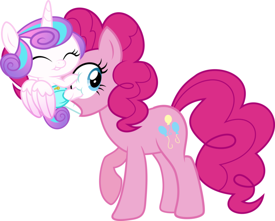 Принцесса Фларри Харт и Пинки Пай