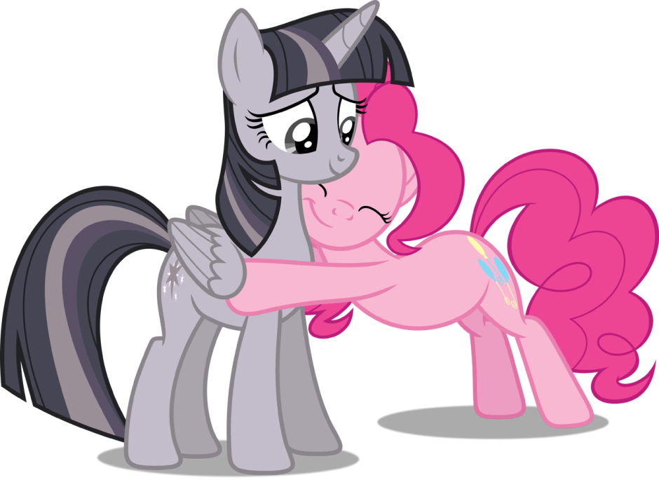 Пинки Пай и Искорка