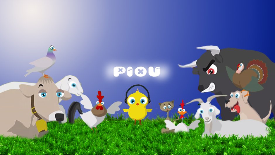 Мультик цыпленок пи