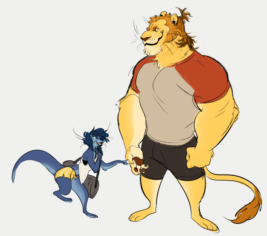 Zootopia OC male Jaguar