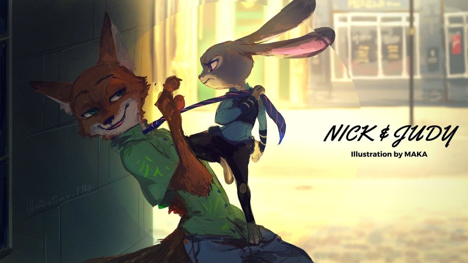 Зверополис Джуди и ник 18 кекс