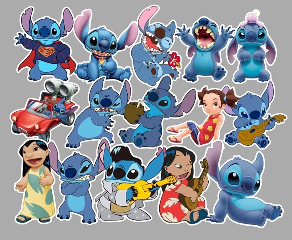 Стикер Lilo и Стич