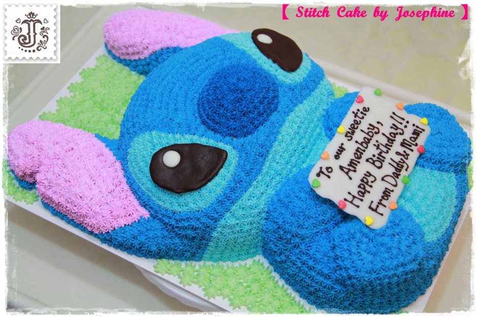 Торт Стич кремовый