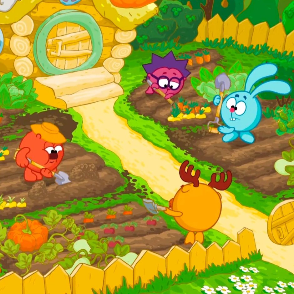 Смешарики домик Совуньи