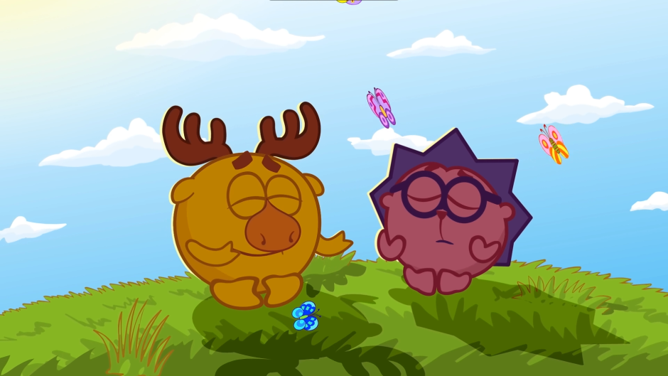 Крош Ежик и Лосяш