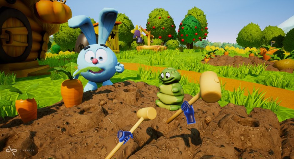 Смешарики огород игра