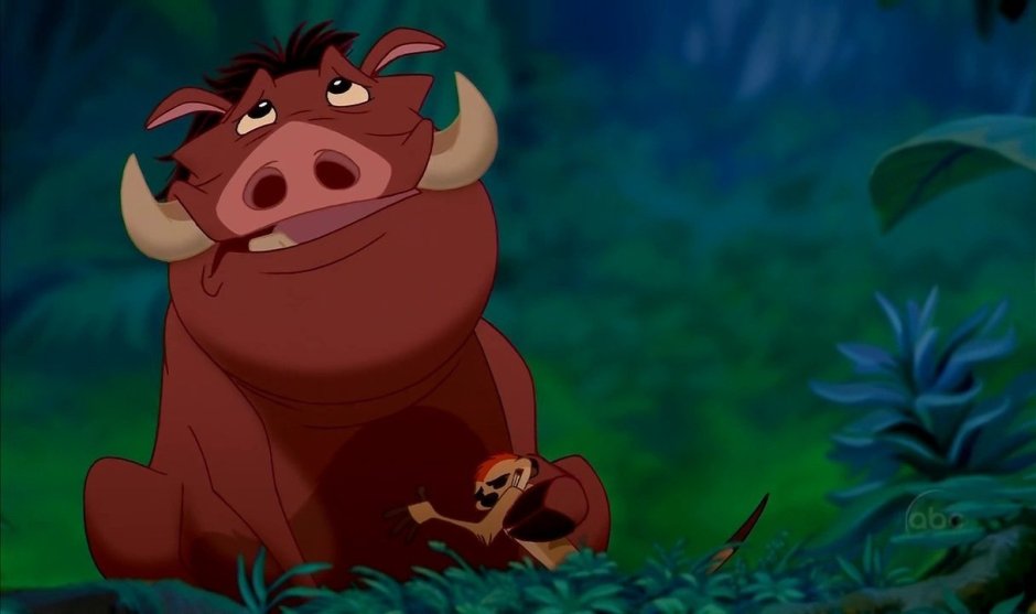 Король Лев мультфильм 1994 Пумба