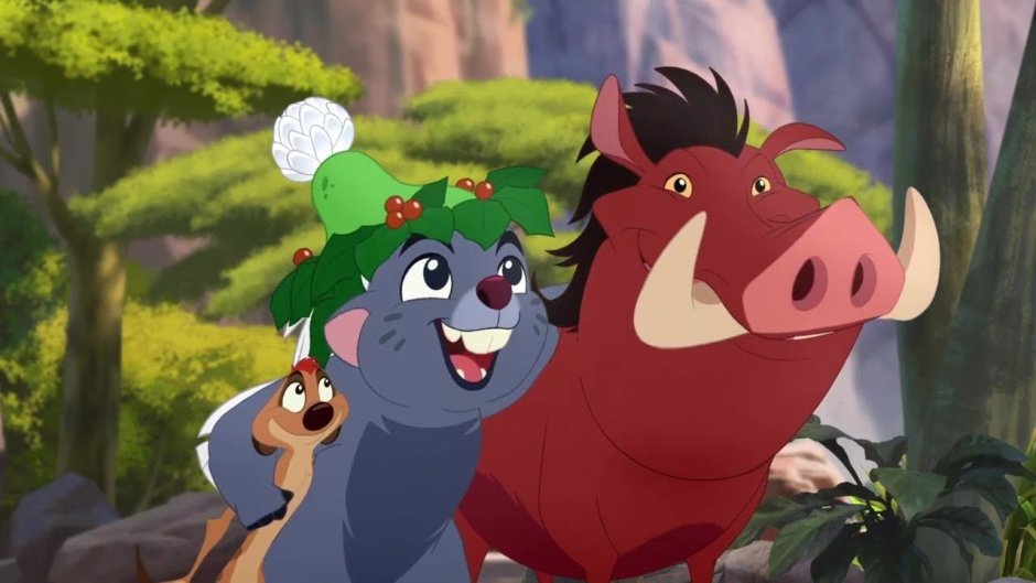 Тимон и пумба в очках