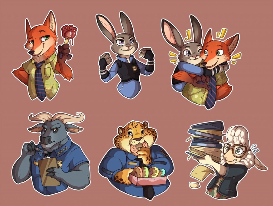 Зверополис вектор