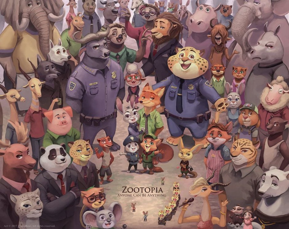 Зверополис герои