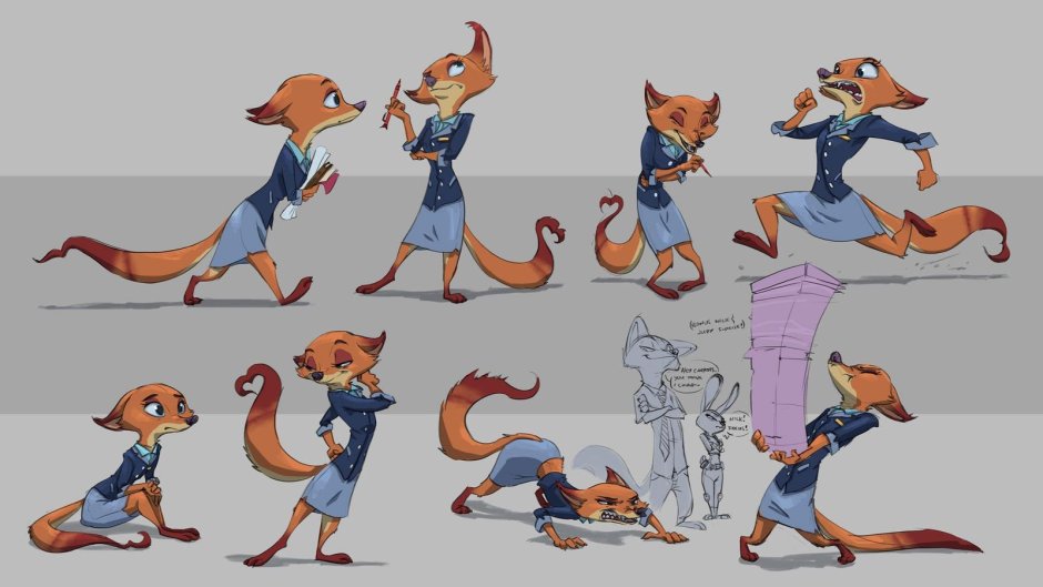 Джуди Зоотопия концепт