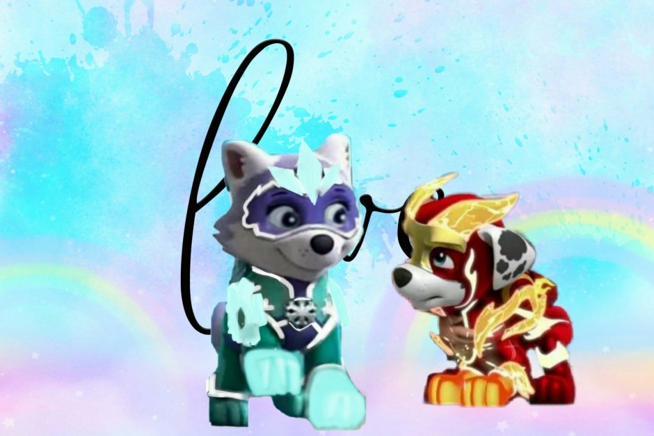 Щенячий патруль мегащенки Эверест