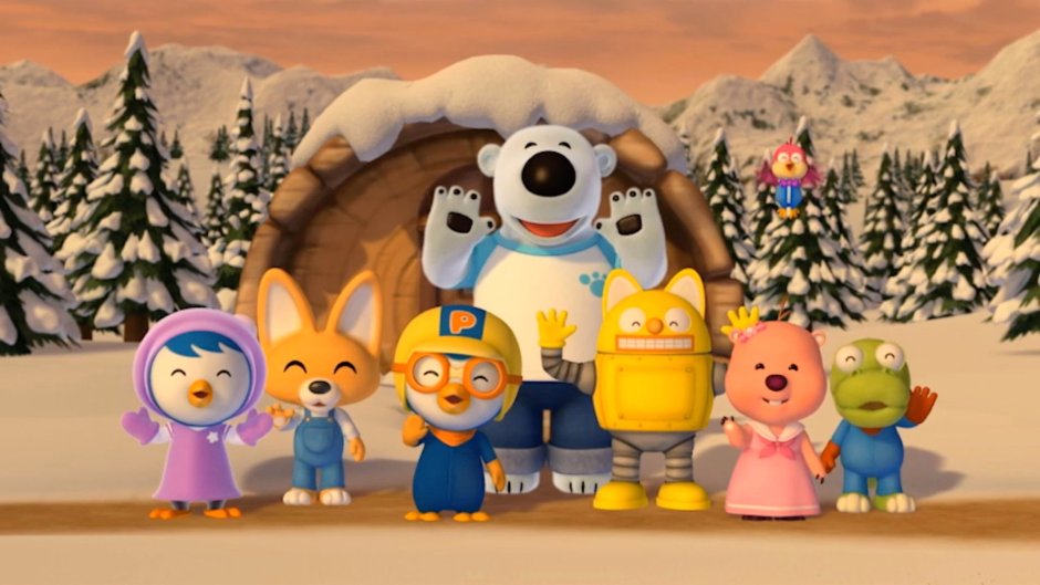 Пингвинёнок Пороро мультик