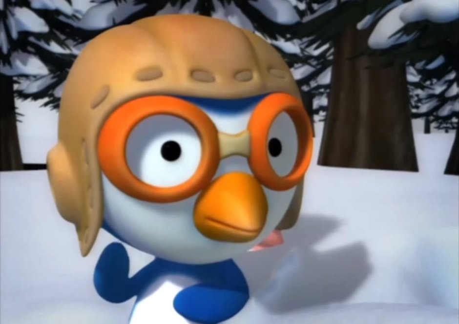 Пингвиненок Пороро Карусель