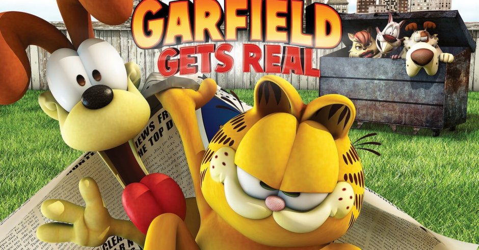 Настоящий Гарфилд мультфильм