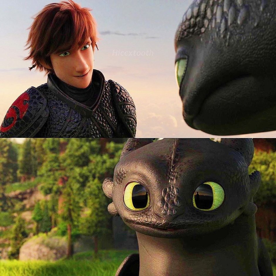 Беззубик и Иккинг первая встреча