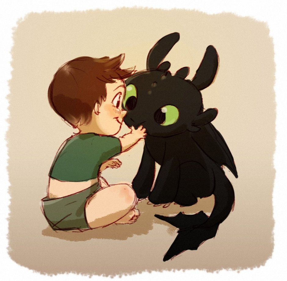 Беззубик и Иккинг и Астрид