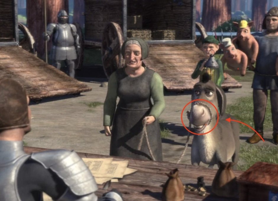 Бабка с ослом из Шрека