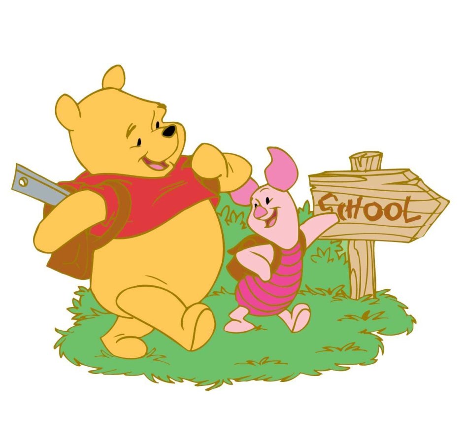 Винни пух и Пятачок картинки