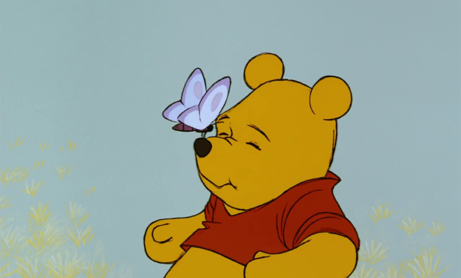 Винни пух улыбается
