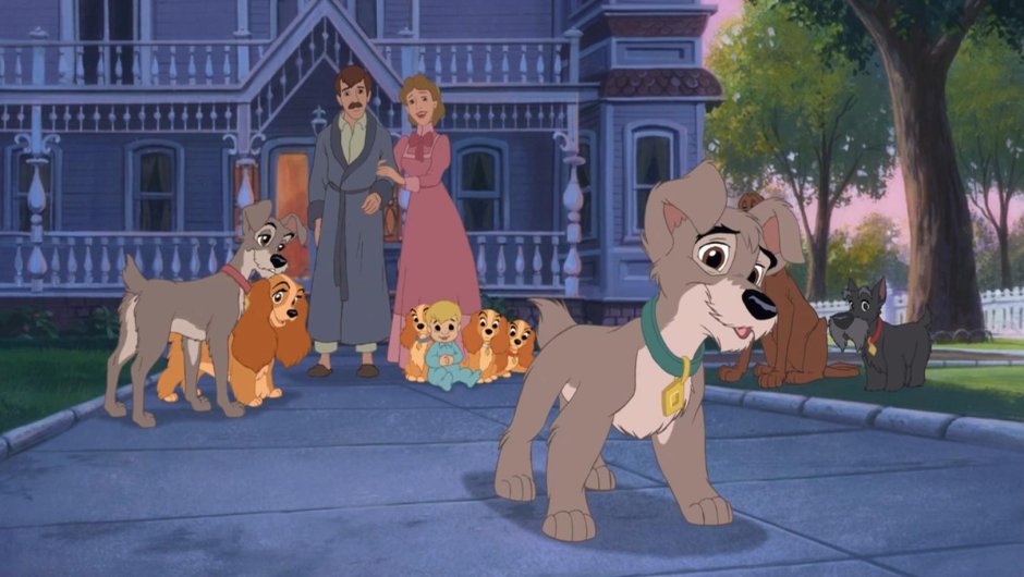 Леди и Бродяга мультфильм 2